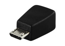 USB-adapter Typ Micro-B ha till Typ Mini B ho - svart